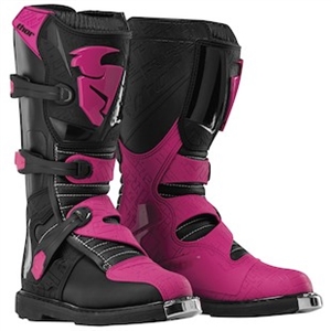 Thor 2017 Womens Blitz CE  Boots - Black/Magenta