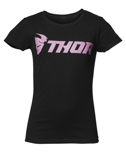 Thor 2018 Youth Girls Loud Tee - Black