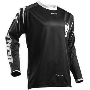 Thor 2017 Youth Sector Zones Jersey - Black