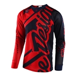 Troy Lee Designs - 2018 SE Air Shadow Jersey - Red/Blue