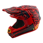 Troy Lee Designs - 2018 SE4 Polyacrylite Factory Full Face Helmet - Red