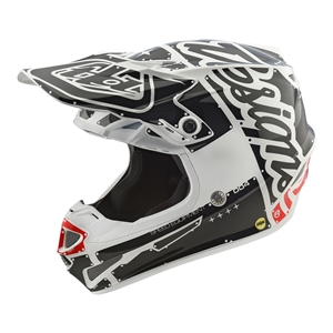 Troy Lee Designs - 2018 SE4 Polyacrylite Factory Full Face Helmet - White