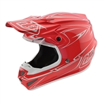 Troy Lee Designs - 2018 SE4 Polyacrylite Pinstripe Full Face Helmet - Red