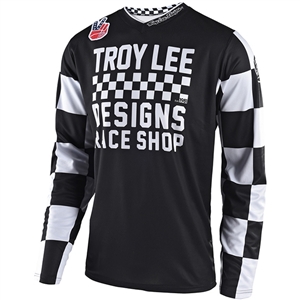 Troy Lee Designs 2018 GP Checker Jersey - Black