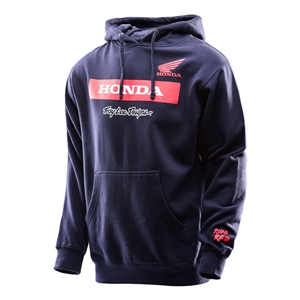 Troy Lee Designs 2017 Honda Wing Block Pullover Hoodie - Blue