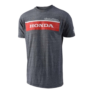 Troy Lee Designs 2017 Honda Wing Block Tee - Gray