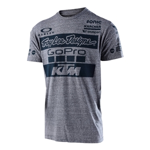 Troy Lee Designs 2017 Youth KTM Tee - Charcoal