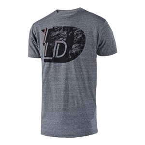 Troy Lee Designs 2018 Ledge Premium Tee - Vintage Gray Snow