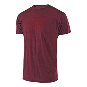 Troy Lee Designs 2018 Logo Tee - Sangria Red