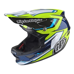 Troy Lee Designs 2017 MTB D3 Cadence Full Face Helmet - Black/Yellow