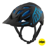 Troy Lee Designs 2017 MTB A1 MIPS Classic Helmet - Black/Blue