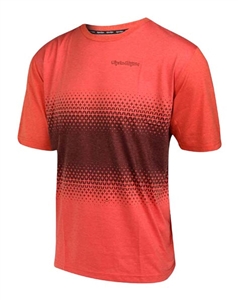 Troy Lee Designs 2017 MTB Network Jersey - Starburst Burnt Orange