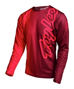 Troy Lee Designs 2017 MTB Sprint Jersey - 50/50 Red
