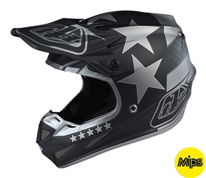 Troy Lee Designs 2018 SE4 Composite Freedom Full Face Helmet - Black