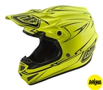 Troy Lee Designs 2018 SE4 Polyacrylite Freedom Full Face Helmet - Yellow