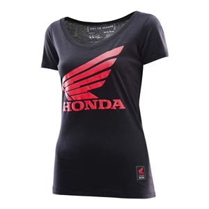 Troy Lee Designs 2017 Womens Honda Wing Shirt - Black