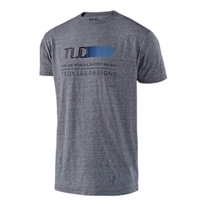 Troy Lee Designs 2018 Wired Premium Tee - Vintage Gray Snow