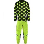 Troy Lee Designs 2018 Youth GP Air Polka Dot Combo Jersey Pant - Flo Yellow