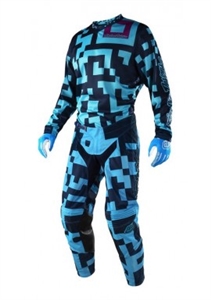 Troy Lee Designs 2018 Youth GP Air Maze Combo Jersey Pant - Turquoise/Navy