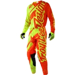 Troy Lee Designs 2018 Youth GP Shadow Combo Jersey Pant - Yellow/Orange