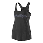 Troy Lee Designs 2018 Womens Signature Tank - Vintage Black