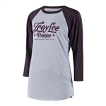 Troy Lee Designs 2018 Womens Spiked Long Sleeves Raglan - Purple/ White