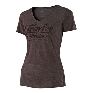 Troy Lee Designs 2018 Womens Spiked V-Neck - Espresso