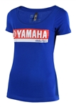 Troy Lee Designs 2018 Womens Yamaha RS2 Tee - Blue