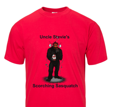 Uncle Stevie's Scorching Sasquatch T-Shirt