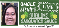 Uncle Stevie's Sublime Sasquatch Sauce