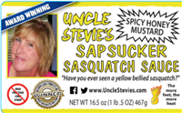 Uncle Stevie's Sapsucker Sasquatch Sauce