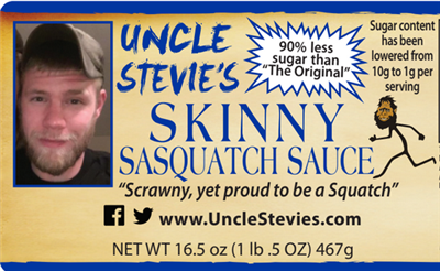 Uncle Stevie's Skinny Sasquatch Sauce