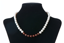 White & Brown (Limited Edition) in 7 Series - Necklace
