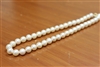 Necklace - Premium Quality 10mm Pinkish White