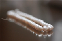 Cream White 9 mm - Pearl Necklace