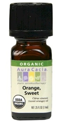 Aura Cacia Sweet Orange Essential Oil (0.25 oz)