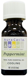 Aura Cacia Peppermint Essential Oil (0.5 oz)