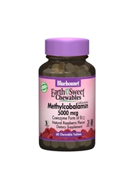 EARTHSWEET CHEWABLE METHYLCOBALAMIN B-12 5000 MCG (60 TABLETS)