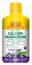 CALCIUM MAGNESIUM WITH D3 COMPLEX Blueberry flavor 32 oz