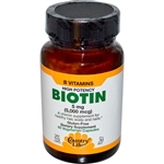 Biotin Gluten Free High Potency 5 mg (60 veggie caps)