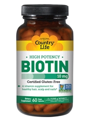 High Potency Biotin, 10mg, 60 Vegan Capsules