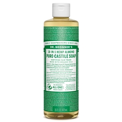 Almond Pure-Castile Liquid Soap, 16oz