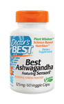 Ashwagandha featuring Sensoril 125mg, 60 veggie caps