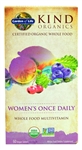 Kind Organics Women's Once Daily Whole Food Multivitamin (60 Vegan Tablets)