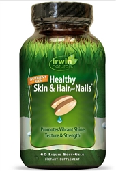 Irwin Naturals Healthy Skin & Hair plus Nails (60 softgels)
