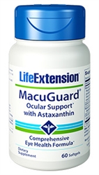 MacuGuard Ocular Support with Astaxanthin, 60 softgels