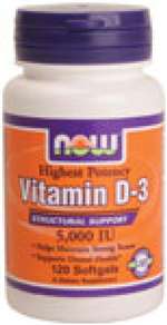 Vitamin D-3 5,000 IU - 120 Softgels