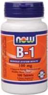 B-1 (Thiamine) 100mg Tablets (100 ct)