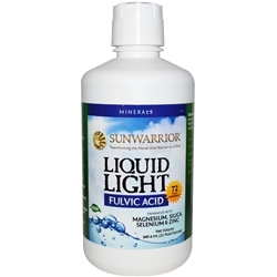 Sunwarrior Liquid Light Fulvic Acid, 72 Trace Minerals  (32 oz)