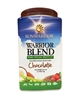 Sunwarrior Warrior Blend Raw Vegan Protein, Chocolate Flavor (750g  1.65 lbs.)
